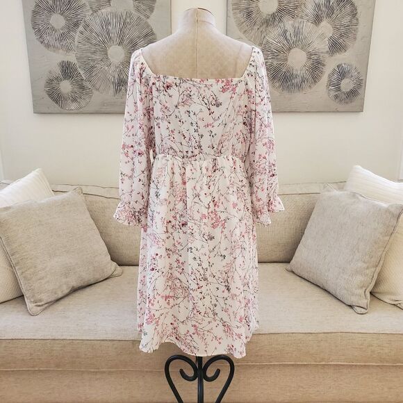 egs by éloges Square Neck Mini Dress sz 2XL - Picture 7 of 11